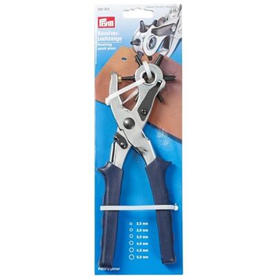Prym , Pinza Rotante per forare, 6 Dimensioni dei Fori (da 2,5 a 5mm) Prym , Pinza Rotante per forare, 6 Dimensioni dei Fori (da 2,5 a 5mm)
