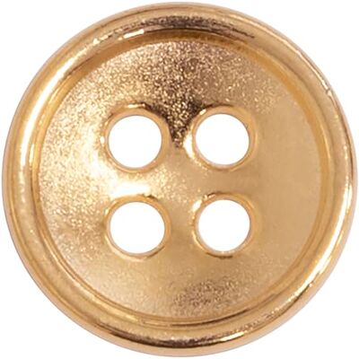 Aerzetix C74840 Set di 10 Bottoni per cucire rotondi Ø11.5x2.8mm con bordo a 4 fori L18 18L in metallo colore oro apertura 1.8mm merceria cucito tessuto abbigliamento Aerzetix C74840 Set di 10 Bottoni per cucire rotondi Ø11.5x2.8mm con bordo a 4 fori L18 18L in metallo colore oro apertura 1.8mm merceria cucito tessuto abbigliamento
