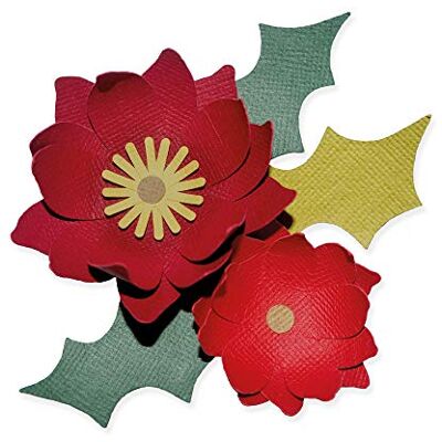Sizzix Fustella a forma di stella di Natale invernale di Lisa Jones Sizzix Fustella a forma di stella di Natale invernale di Lisa Jones