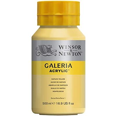 Winsor & Newton Galeria Colore Acrilico 500ml Giallo Di Napoli Winsor & Newton Galeria Colore Acrilico 500ml Giallo Di Napoli