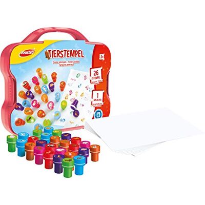 Set di 2 Timbri con Motivo Animale Ami - Kit di Incisione Artigianale Set di 2 Timbri con Motivo Animale Ami - Kit di Incisione Artigianale