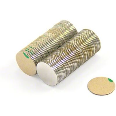 FIRST4MAGNETS Magnete Neodimio N42 Adesivo Per Arti, Artigianato, Produzione Di Modelli, Fai -Da -Te, Hobby, Ufficio E Casa 15mm Dia x 0,5mm Di Spessore 0,28kg Di Tiro Pacco Di 100 FIRST4MAGNETS Magnete Neodimio N42 Adesivo Per Arti, Artigianato, Produzione Di Modelli, Fai -Da -Te, Hobby, Ufficio E Casa 15mm Dia x 0,5mm Di Spessore 0,28kg Di Tiro Pacco Di 100