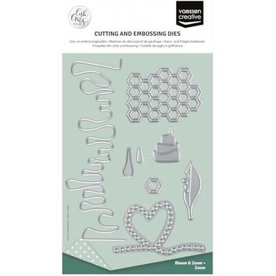 Creative Set di Fustelle da Taglio e Embossing – Nido d’Ape, Cuore & Altri (Zoom) – 6 Cutting Dies – per Biglietti, Scrapbooking e Lavoretti Creativi – con le Macchine da Taglio ed Embossing Creative Set di Fustelle da Taglio e Embossing – Nido d’Ape, Cuore & Altri (Zoom) – 6 Cutting Dies – per Biglietti, Scrapbooking e Lavoretti Creativi – con le Macchine da Taglio ed Embossing