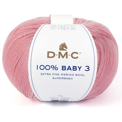 DMC Lana 100% Baby, filato per maglieria 100% lana merino 50g 225m DMC Lana 100% Baby, filato per maglieria 100% lana merino 50g 225m