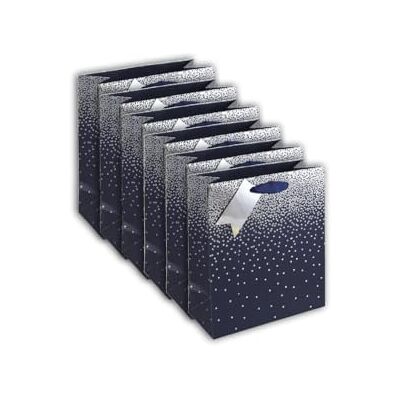 Eurowrap Pack 6 sacchetti regalo per adulti 21,5x10,2x25 Eurowrap Pack 6 sacchetti regalo per adulti 21,5x10,2x25