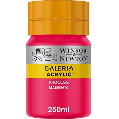 Winsor & Newton WN Acrilico Galeria 250ml Magenta da Stampa Winsor & Newton WN Acrilico Galeria 250ml Magenta da Stampa