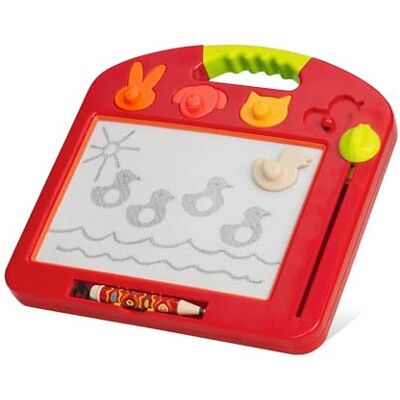 B. toys Tolosa-LapTrec Lavagna da disegno magnetica 4 francobolli di animali Schizzofrenico portatile Giocattolo creativo per bambini e ragazzi 18 mesi + B. toys Tolosa-LapTrec Lavagna da disegno magnetica 4 francobolli di animali Schizzofrenico portatile Giocattolo creativo per bambini e ragazzi 18 mesi +