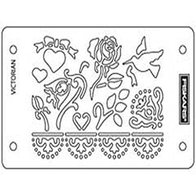 Knorr Prandell Fiskars Stencil Stile Vittoriano Mini shapeboss Knorr Prandell Fiskars Stencil Stile Vittoriano Mini shapeboss