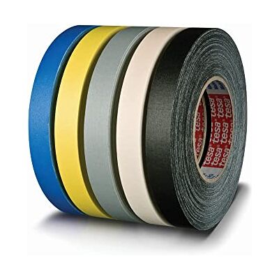 Tesa -Nastro di tessuto extra forte serie band 4661-50m x 50mm Giallo Tesa -Nastro di tessuto extra forte serie band 4661-50m x 50mm Giallo