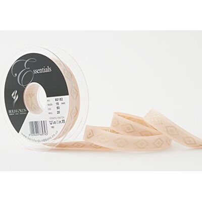 Berisfords Diamond Nastro, Cream, 15 mm Berisfords Diamond Nastro, Cream, 15 mm