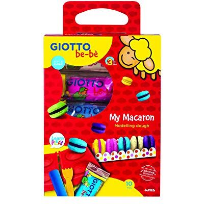 GIOTTO be-bè My Macaron Set Gioca e Crea, Colori Assortiti, Medium, GIOTTO be-bè My Macaron Set Gioca e Crea, Colori Assortiti, Medium,