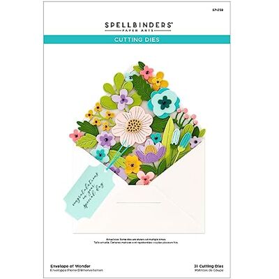 Spellbinders Busta di meraviglia incisa muore da The Envelope of Wonder Collection Spellbinders Busta di meraviglia incisa muore da The Envelope of Wonder Collection
