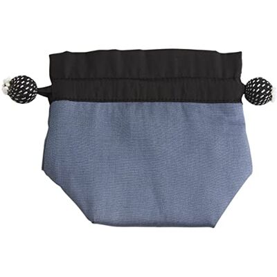 Lantern Moon Arctic (Blu) Seta Miscela Stitch Marcatore Accessorio Pouch con Coulisse 1 Pezzo Lantern Moon Arctic (Blu) Seta Miscela Stitch Marcatore Accessorio Pouch con Coulisse 1 Pezzo