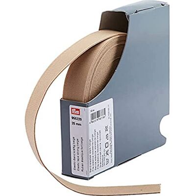 Prym Nastro elastico resistente, 25 mm, 72% PES 28% ED Prym Nastro elastico resistente, 25 mm, 72% PES 28% ED