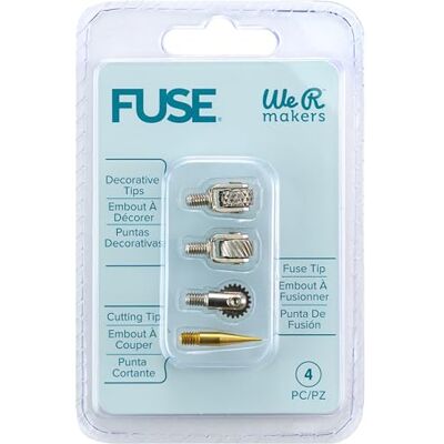 We R Memory Keepers Fuse Punte Decorative, 4 Pezzi We R Memory Keepers Fuse Punte Decorative, 4 Pezzi