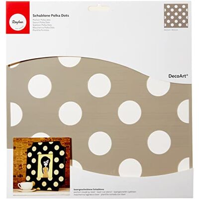 Rayher Stencil a nido d'ape alla moda, 1 pezzo, grigio, 30,5 x 30,5 cm Rayher Stencil a nido d'ape alla moda, 1 pezzo, grigio, 30,5 x 30,5 cm