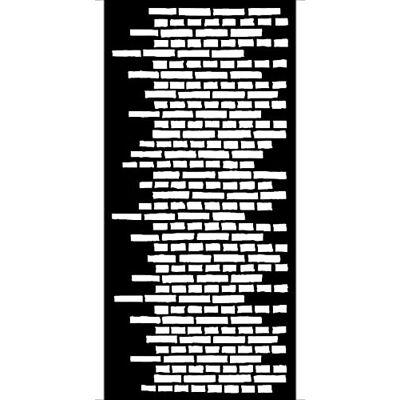 Stamperia INTERNATIONAL, KFT KSTDL51 Stencil a forma di vagabond Lifestyle Brick Wall, Various, 15 x 25 cm, 3 Stamperia INTERNATIONAL, KFT KSTDL51 Stencil a forma di vagabond Lifestyle Brick Wall, Various, 15 x 25 cm, 3