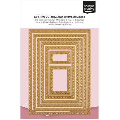 Creative Set di Fustelle da Taglio e Embossing – Francobolli con Cucitura – 7 Cutting Dies – per Biglietti, Scrapbooking e Lavoretti Creativi – con le Macchine da Taglio ed Embossing Creative Set di Fustelle da Taglio e Embossing – Francobolli con Cucitura – 7 Cutting Dies – per Biglietti, Scrapbooking e Lavoretti Creativi – con le Macchine da Taglio ed Embossing