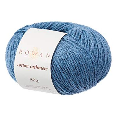 Rowan Cotone Cashmere H. Blu 85% Cotone 15% Cashmere Filato 50g Rowan Cotone Cashmere H. Blu 85% Cotone 15% Cashmere Filato 50g