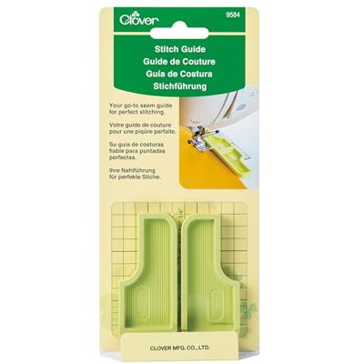 Clover Guida in plastica 6-in-1 per incollare e Cucire, da Nancy Zieman Clover Guida in plastica 6-in-1 per incollare e Cucire, da Nancy Zieman