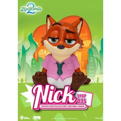 Beast Kingdom Toys Zootopia Piggy Panca in vinile Nick, 15 cm Beast Kingdom Toys Zootopia Piggy Panca in vinile Nick, 15 cm