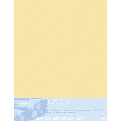 Clairefontaine Passepartout Pastelmat, 70 x 100 cm, 5 Fogli, Mais Clairefontaine Passepartout Pastelmat, 70 x 100 cm, 5 Fogli, Mais
