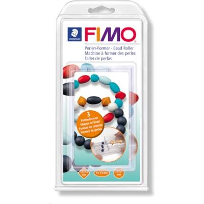 Staedtler FIMO Magic Roller Macchina per perle trasparenti, 93.5 grammi, per creare perline di dimensioni uguali, per la realizzazione di gioielli Staedtler FIMO Magic Roller Macchina per perle trasparenti, 93.5 grammi, per creare perline di dimensioni uguali, per la realizzazione di gioielli