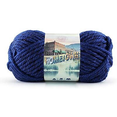 Lion Brand Yarn Company Hometown USA Blu - Filato Lion Brand Yarn Company Hometown USA Blu - Filato