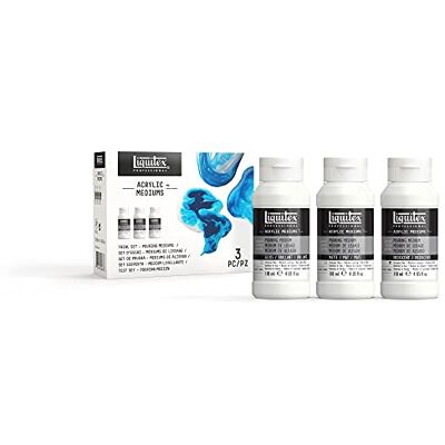 Liquitex LQX ACRYLIC MEDIUMS SET SCOPERTA MEDIUM LIVELLANTE Liquitex LQX ACRYLIC MEDIUMS SET SCOPERTA MEDIUM LIVELLANTE