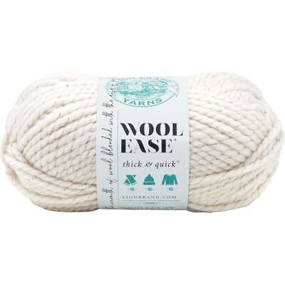 Lion Brand Wool-Ease Thick & Quick Filo - Stellato - Metallizzato Lion Brand Wool-Ease Thick & Quick Filo - Stellato - Metallizzato