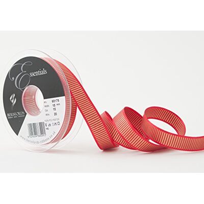 Berisfords Shine Nastro, Red, 15 mm Berisfords Shine Nastro, Red, 15 mm