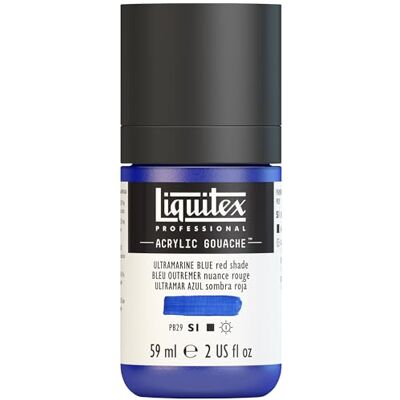 Liquitex Acrylic Gouache Colore Acrilico Effetto Gouache 59 ml Ultramarine Blue (Red Shade) Liquitex Acrylic Gouache Colore Acrilico Effetto Gouache 59 ml Ultramarine Blue (Red Shade)