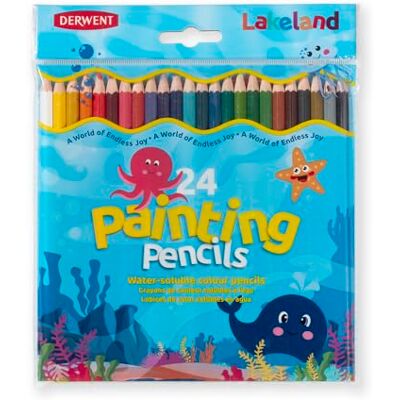 Derwent Darwent Lakeland Painting Confezione da 24 Matite Colorate Idrosolubili Derwent Darwent Lakeland Painting Confezione da 24 Matite Colorate Idrosolubili