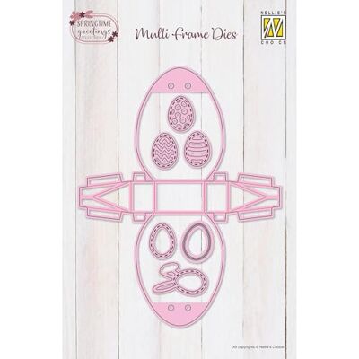 Nellie's Choice Fustella Uovo di Pasqua da 6,5 x 8,5 x 2 cm-8 Pezzi-Wrapping Die per Scatole, Gift Boxes, Regali di Natale, DIY, Rosa, Taglia Unica Nellie's Choice Fustella Uovo di Pasqua da 6,5 x 8,5 x 2 cm-8 Pezzi-Wrapping Die per Scatole, Gift Boxes, Regali di Natale, DIY, Rosa, Taglia Unica