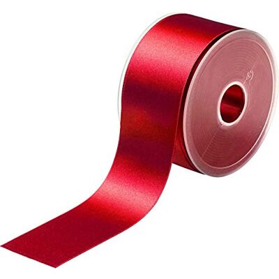 Prym Nastro di raso, 50 mm, rosso scuro Prym Nastro di raso, 50 mm, rosso scuro