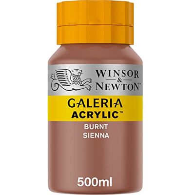 Winsor & Newton Galeria Colore Acrilico 500ml Terra Di Siena Bruciata Winsor & Newton Galeria Colore Acrilico 500ml Terra Di Siena Bruciata
