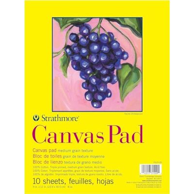 Strathmore 300 Series Canvas Pad, Bianco Strathmore 300 Series Canvas Pad, Bianco