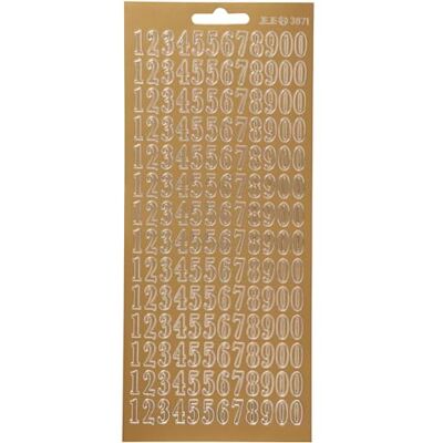 Creativ Adesivi dorati, taglia unica, oro Creativ Adesivi dorati, taglia unica, oro