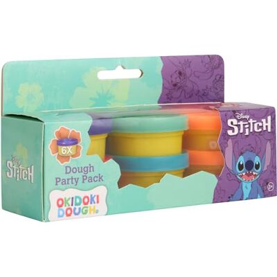 Disney Stitch Pasta da Modellare 6 colori Argilla e Stampini Pasta da modellare con stampini, 6 colori Disney Stitch Pasta da Modellare 6 colori Argilla e Stampini Pasta da modellare con stampini, 6 colori