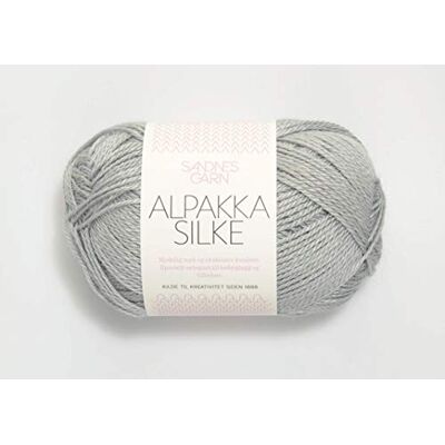 Sandnes Garn Alpakka Silke 7521 grigio blu Sandnes Garn Alpakka Silke 7521 grigio blu
