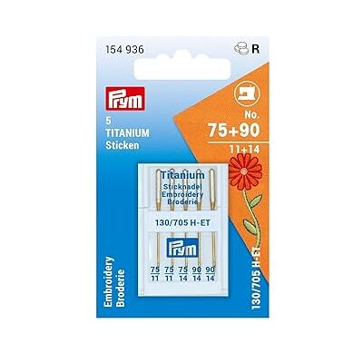 Prym Ago per macchina da cucire, 75 + 90, argento, taglia unica Prym Ago per macchina da cucire, 75 + 90, argento, taglia unica