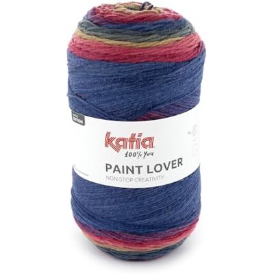 Katıa PAINT LOVER gomitoli da 400 grammi e 1064 metri. (504 Rosso-Cammello-Nero) Katıa PAINT LOVER gomitoli da 400 grammi e 1064 metri. (504 Rosso-Cammello-Nero)