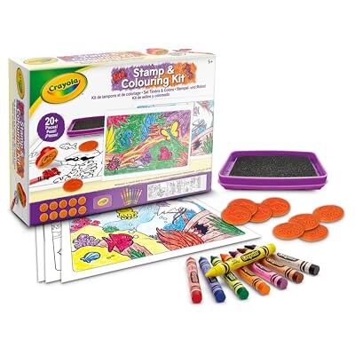 Crayola Timbra & Colora Set Creativo - Art & Craft Set Crayola Timbra & Colora Set Creativo - Art & Craft Set