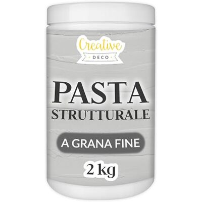 Creative Pasta Strutturale Liscia 2kg Massa Grigia Pasta Modellabile per Progetti Artistici e Pittura Acrilica Facile da Usare per Effetti 3D Struttura Delicata Creative Pasta Strutturale Liscia 2kg Massa Grigia Pasta Modellabile per Progetti Artistici e Pittura Acrilica Facile da Usare per Effetti 3D Struttura Delicata