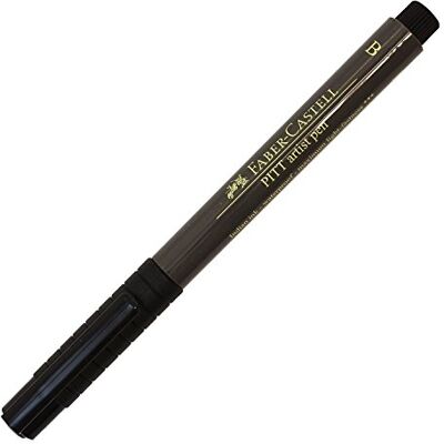 Faber-Castell Pitt artist pen brush, tratto B, colore 274, colore grigio caldo V Faber-Castell Pitt artist pen brush, tratto B, colore 274, colore grigio caldo V