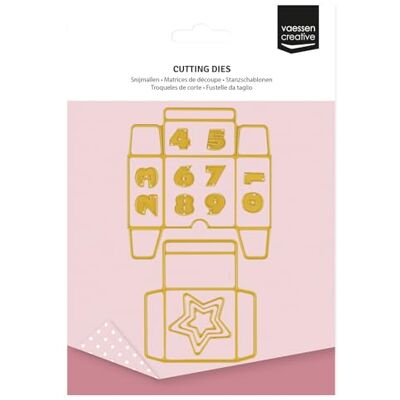 Creative Fustelle da Taglio Calendario dell'Avvento 14 pz da 1 x 1,2 cm a 9 x 15 cm Accessori per il Fai Da Te, Lavori di Carta e Decorazioni Natalizie con Macchine da Taglio e Embossing Creative Fustelle da Taglio Calendario dell'Avvento 14 pz da 1 x 1,2 cm a 9 x 15 cm Accessori per il Fai Da Te, Lavori di Carta e Decorazioni Natalizie con Macchine da Taglio e Embossing
