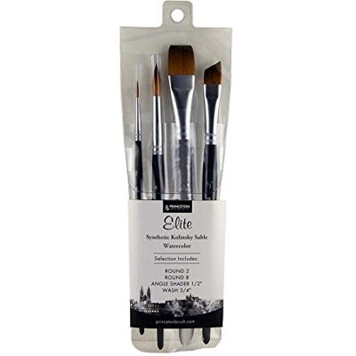 Princeton Art & Brush Aqua Elite Set 400,4 pennelli per acquerello Princeton Art & Brush Aqua Elite Set 400,4 pennelli per acquerello