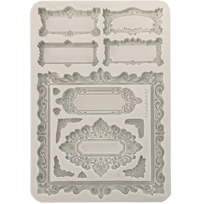 Stamperia Silicon Mould A5 for Scrapbooking, Bullet Journals and More, Non-Stick Surface, Suitable for Air-Dry Clay, Resin and More, Perfect for Crafts and Gifting (Master of Magic, Gothic Label) Stamperia Silicon Mould A5 for Scrapbooking, Bullet Journals and More, Non-Stick Surface, Suitable for Air-Dry Clay, Resin and More, Perfect for Crafts and Gifting (Master of Magic, Gothic Label)