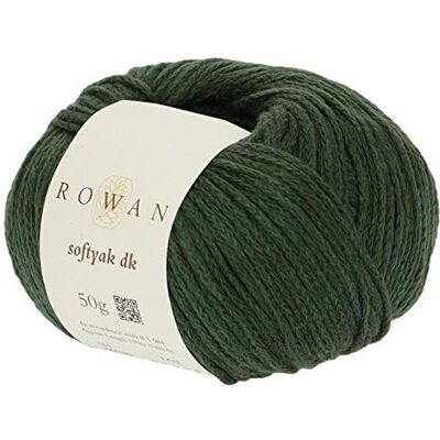 Rowan Filato per Maglieria a Mano, 76% Cotone, 15% Yak, 9% Nylon, Pasture, Taglia Unica Rowan Filato per Maglieria a Mano, 76% Cotone, 15% Yak, 9% Nylon, Pasture, Taglia Unica