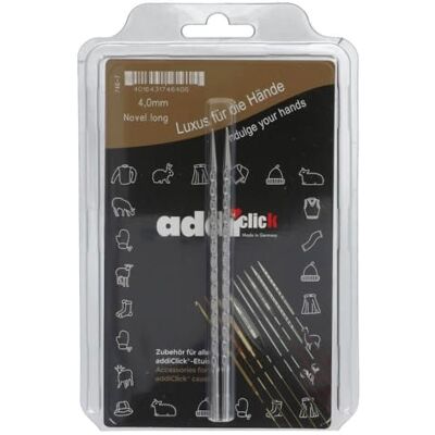 Addi Click Novel Lunghezzza Punta Quadrata Intercambiabile 4.00mm Addi Click Novel Lunghezzza Punta Quadrata Intercambiabile 4.00mm
